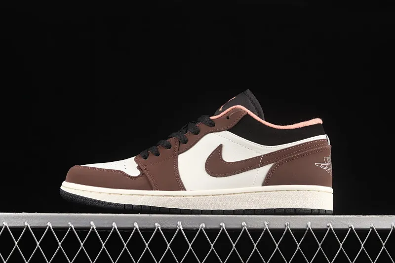 All categories Air Jordan Jordan series basketball shoes Air Jordan 1 Low G version pure original Air Jordan 1 Low AJ1 Joe 1 white brown low-top cultural leisure sports sneakers DC6991-200
